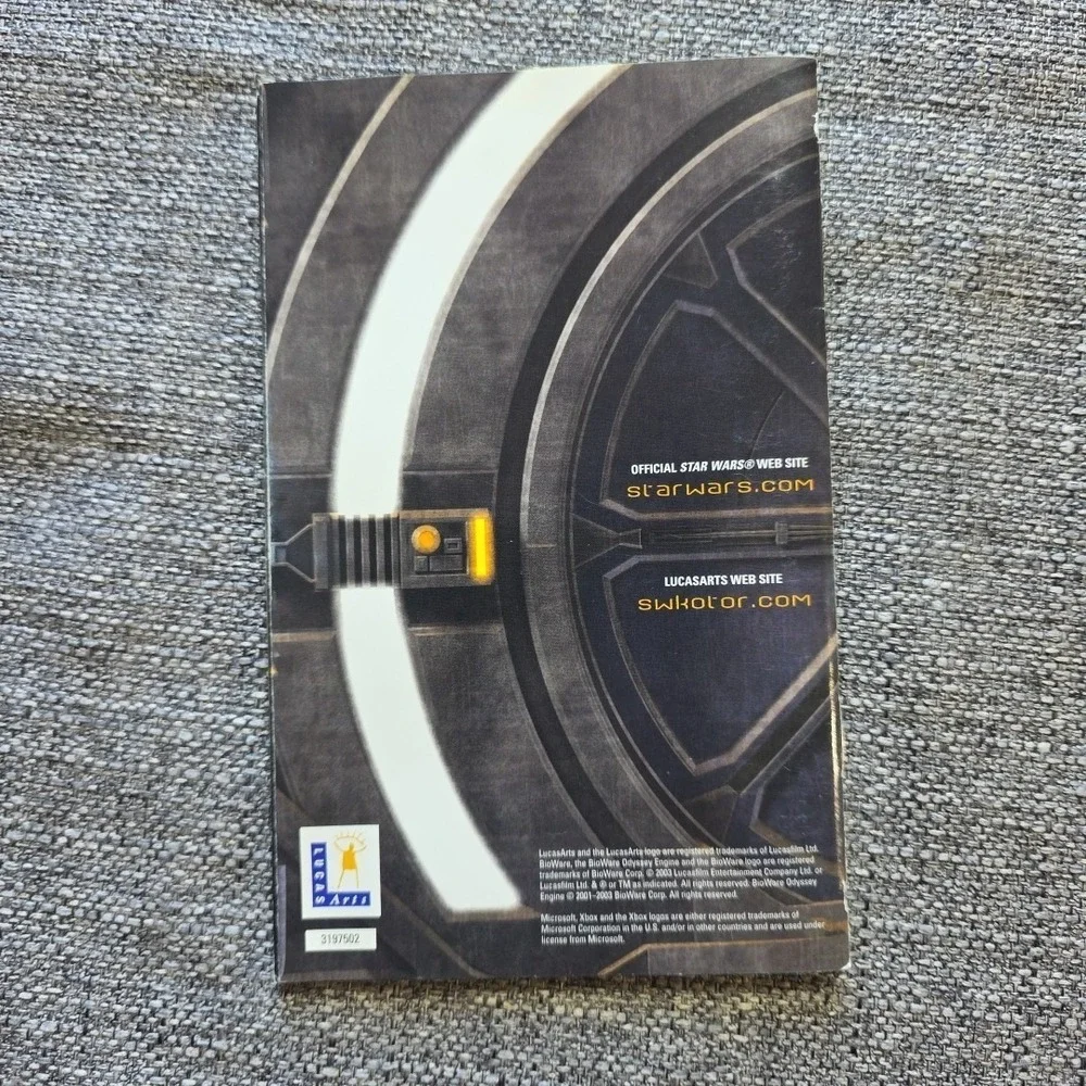 Star Wars: Knights of the Old Republic (Original Xbox) CIB Complete w/ Manual